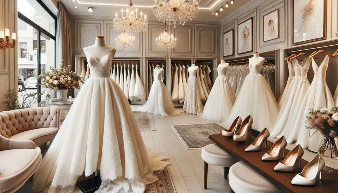 The Perfect Pairing: Angela Nuran Shoes at Elizabeth Johns Bridal Couture