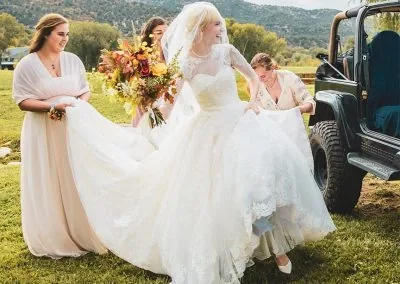 Emily wearing Liza
