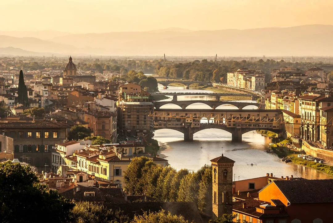 Over looking Florence, Italy